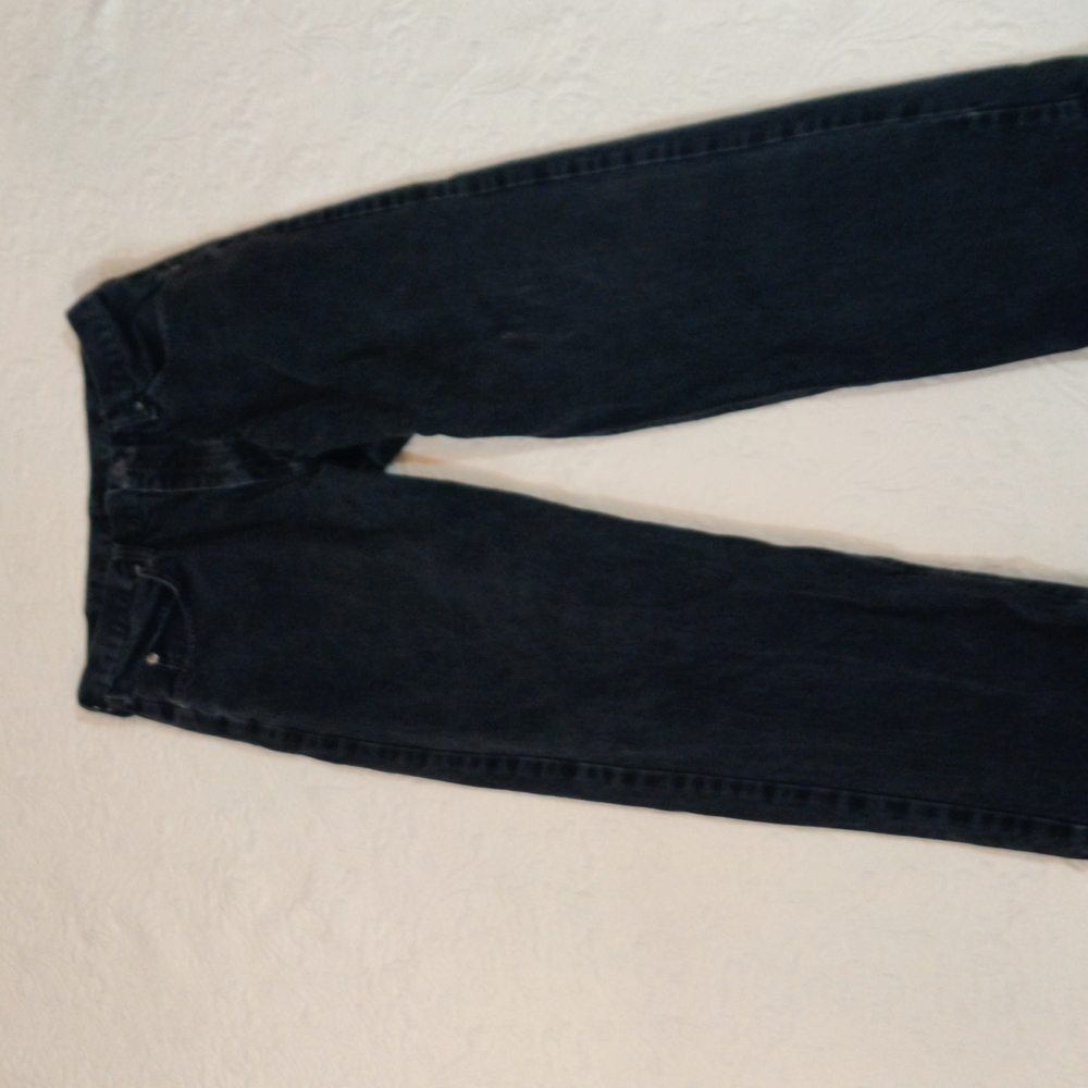 Wrangler Black Straight Leg Jeans